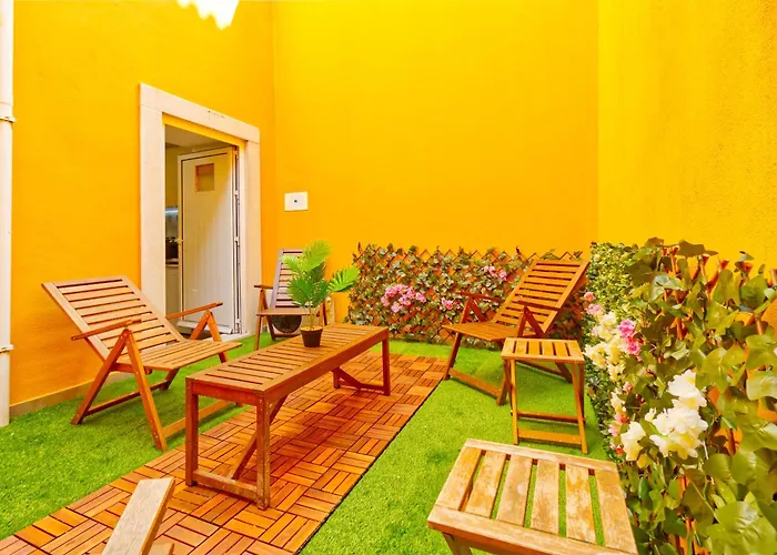 Spacious Flat With Garden * Lisboa